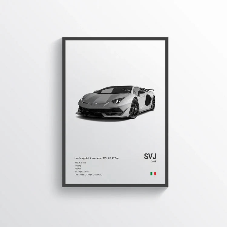 Lamborghini Aventador SVJ LP 770-4 – car-artistry